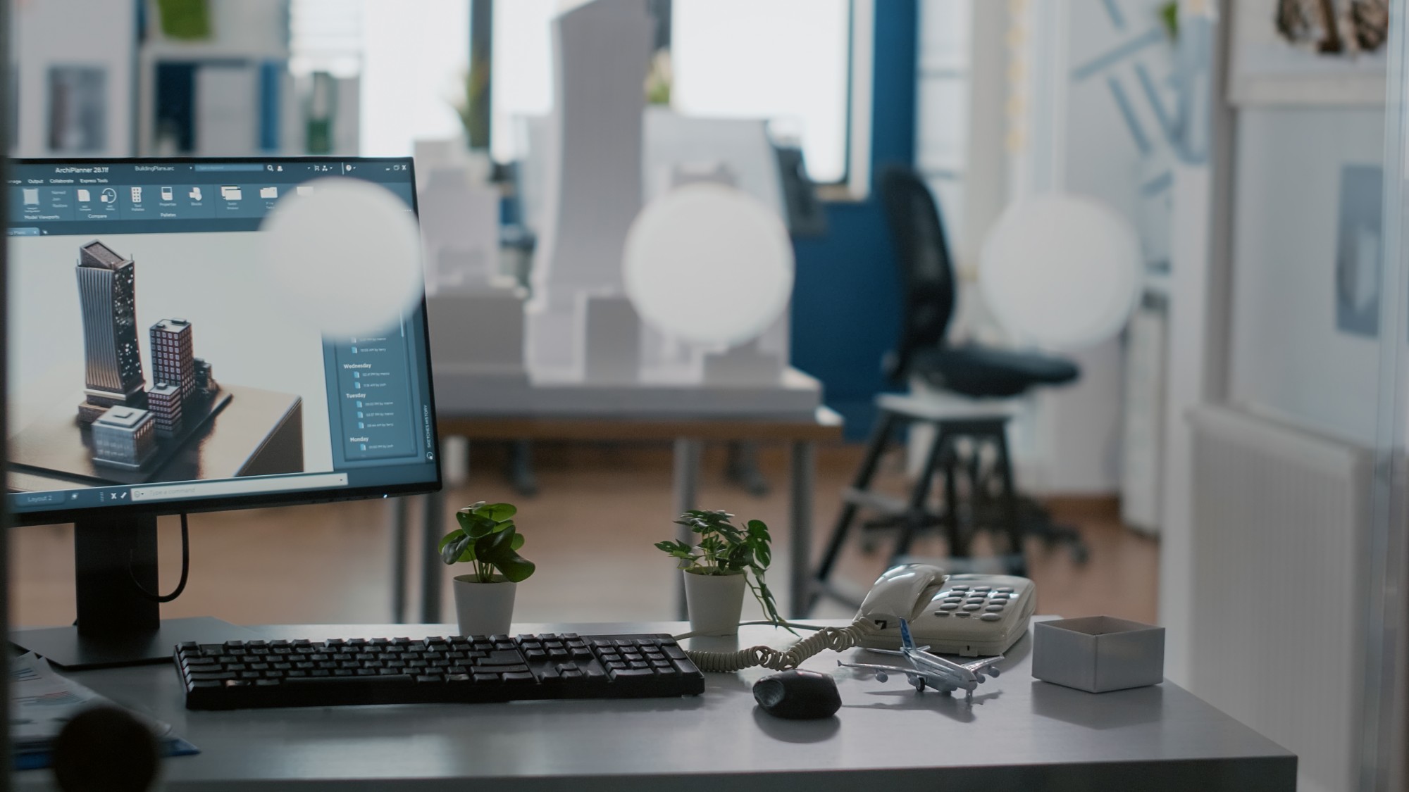 Oficina técnica — proyecto en CAD/BIM